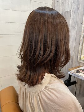 ロア ヘアーコーディネート 三条烏丸店(LoRE hair coordinate) Lore☆赤系ハイライトカラー