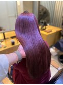 髪質改善*大人ガーリー暖色カラー*美髪【Zina 西新】