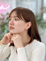 シーシンジュク 新宿南口(Sea shinjuku)&nbsp;韓国風前髪×シルキーベージュ【髪質改善/新宿/マッシュパーマ】