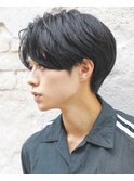 マッシュ短髪ツーブロックモテる束感モテ髪イケメン黒髪ビジネス