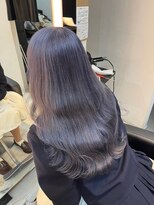 インク サカエ(inq sakae)&nbsp;ミルクティーベージュ　韓国ヘア　ブリーチカラー