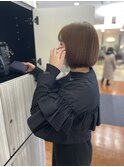 ミルクティーベージュダブルカラーインナーカラーケアブリーチ