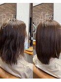 髪質改善ストレート
