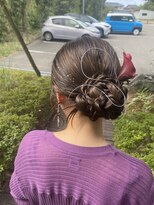 ヘアーコンセプト アイアイオ(HAIR CONCEPT iio)&nbsp;成人式前撮りヘア