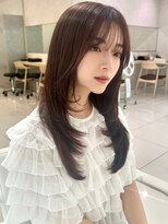 エジョン 三鷹店(Aejon)&nbsp;レイヤーロング/ヘルシースタイル/韓国ヘア/ベビーピンク/吉祥寺