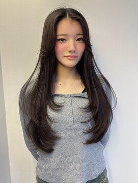 リー 四ツ橋(Lee) 韓国ヘア/レイヤーカット/イルミナカラー/レイヤー/髪質改善