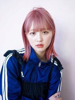 ロッジアート(Lodge art)の写真/今まで隠されていた“可愛い”を惹きだす…。光と色を自在に操り自然な彩りで素髪の可愛さを演出☆