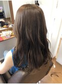 ロング×マットカラー