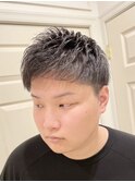 ツーブロックショートスタイル☆ラフなジェットモヒカン風☆