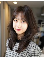 ホロン 池袋(HOLON)&nbsp;池袋美容室HOLON【くびれミディアムレイヤーカット】