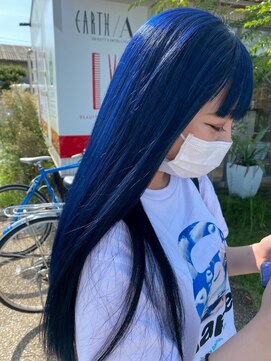 アース オーセンティック 岡山青江店(EARTH Authentic) ブルー