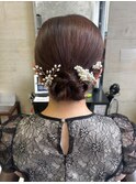 大人可愛い◎シニヨンアレンジ &nbsp;ヘアセット 池袋