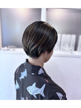 ハンサムショート/大人ショート/襟足スッキリショート/