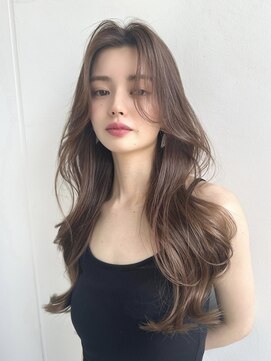 シーシンジュク 新宿南口(Sea shinjuku) 大人ガーリー×ダークアッシュ[似合わせカット/ミディアム]