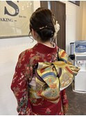 着物にあうアップ