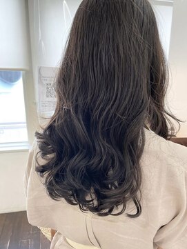 アピッシュ シェリ(apish cherie) コテ巻き風デジタルパーマ