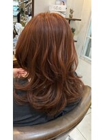 ヴィアンカ(Vianca)&nbsp;レイヤーたっぷりオレンジピンク♪