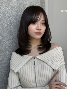 ロンド フィーユ(Lond fille) 透明感がある暗髪にしたい方にオススメグレージュカラー