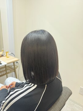 テーラヘアー 草加店(TELAHAIR) ツヤツヤボブ