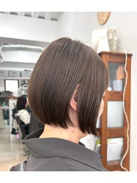 ポルト 元住吉店(Porte) ショートボブ×シナモンベージュ