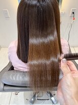 フルー 都立大学店(Fleu r)&nbsp;縮毛矯正とヘアカラー両方するなら髪質改善トリートメントも！