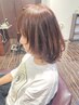 【時短／高田限定】髪質改善カラーカット￥１１０００～１５４００