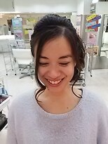 パーソンズ 本八幡店(PAR SON'Z)&nbsp;編み込みアップ