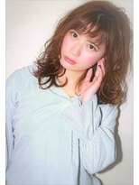 ソア 武蔵小杉(SOAR) 簡単スタイリング無造作厚めバングクラシカルカール重めスタイル