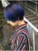 ブルーグラデーションボブ【和田常経】