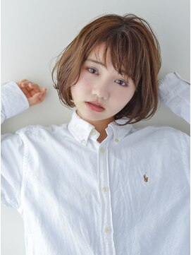 アトリエイトワ(atelier ittowa) 小顔＆ひし形シルエット美髪耳かけイメチェン前髪パーマ