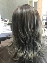 ヘアーアンドビューティーショップ エボルティー(hair&beauty shop EvoLuty) 外ハネスタイル