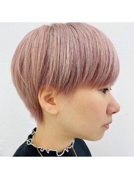 クク(QUQU) ペールピンクはショートとデザインで!