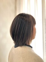 クオリス 上福岡店(QUALIS)&nbsp;レイヤーミディアム/ミディアム/艶カラー/透け感/30代40代50代