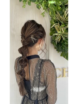 シェーヌ(CHAINE) 大人可愛い☆お呼ばれヘアセット【勝田台】