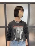 【YOKE】フレンチボブ切りっぱなしボブワンレンボブ
