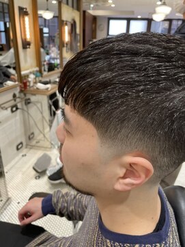 バーバーブロス 吉祥寺店(BARBER BROS) 【LUDLOW BROS.】Tamiya シェービング顔剃り クロップフェード