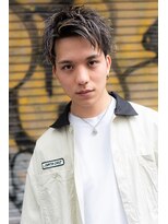 イルハバナ 渋谷(ill HAVANA)&nbsp;メッシュカラー/メンズショート/アップバング