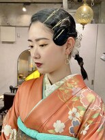 ゼスト クレス(ZEST Cres)&nbsp;【cres奈佳子】成人式、卒業式ヘアセット、波ウェーブタイトヘア