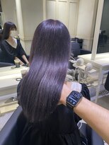 アソビセカンド 原宿(ASOBI 2nd)&nbsp;ロング/ディープラベンダー