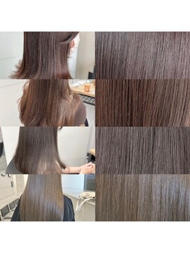 フォンズ(FONS) ブリーチなし透明感カラー/ラベンダーべージュ/オリーブ白髪染め