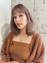 ルービック 梅田茶屋町(Rubik)&nbsp;シースルーバング/韓国風ボブレイヤー