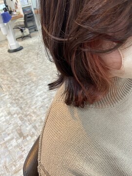 ウィズ ANNEX店(With) コーラルピンクイヤリングカラー