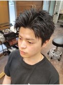 ザクザク感スパイキーショート×刈り上げなし