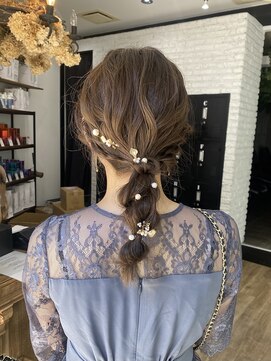 レベッカ(REBECCＡ by CURACION) hair arrange.＊°