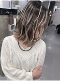 【梅田】ホワイトハイライトハイライトカラーホワイトカラー