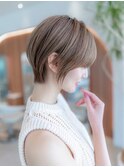 20代30代大人かわいい/小顔カット/結べるボブ/レイヤーカット