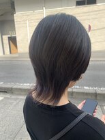 アズールサン 草加西口店(azule-sun)&nbsp;ウルフカット,インナーカラー,シルバー【草加】