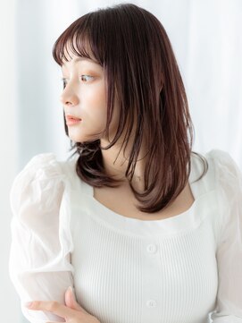 ドクターズ サロン ラブ(Dr's Salon LAB) ショコラアッシュレイヤーワンカールセミディb古河10代20代30代