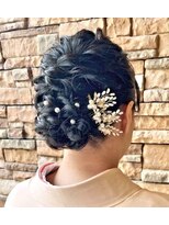 エノモト(ENOMOTO)&nbsp;お呼ばれヘアスタイル大人女性編み込み