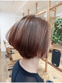 ショートボブヘア